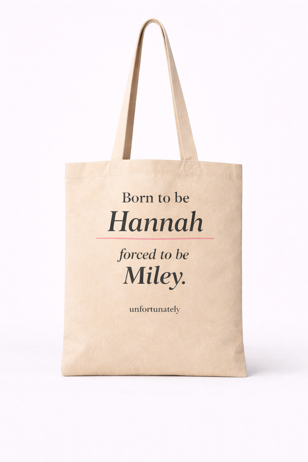 Hannah vs Miley Tote